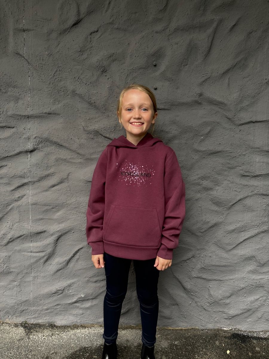 KLMadeline Junior Hoodie Plum Wine