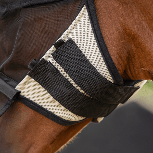 Hovedbilde QHP Fly Mask with detachable nose flap