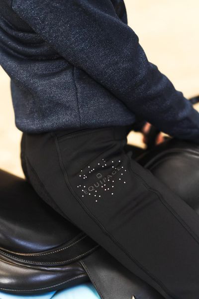 Hovedbilde Equipage Sophia fullgrip vinter ridetights - Sort