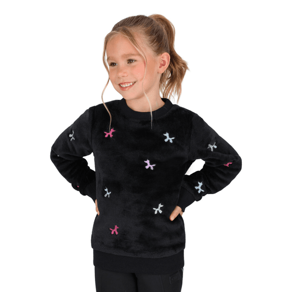 Hovedbilde QHP Sweather Isalyn Junior Unicorn dream