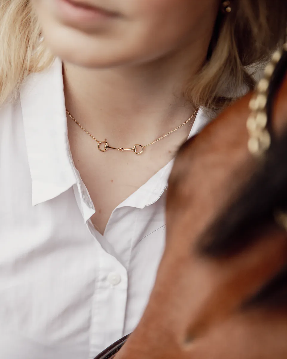 HERMINES STORY - ISABELLE – Horsebit Halskjede