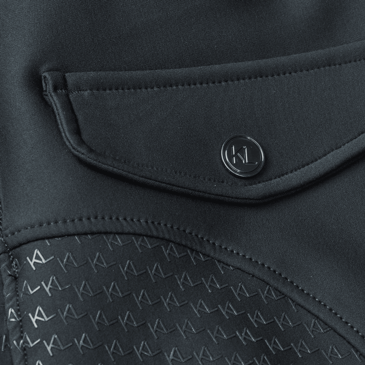 KLKatty Ladies A Shape F-Grip Breeches - Navy