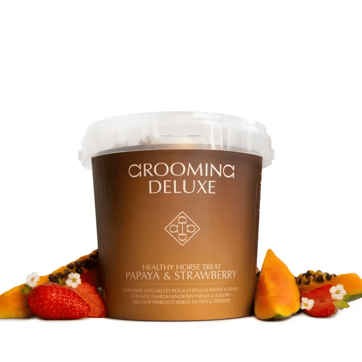 Grooming Deluxe Healthy Horse Treat Papaya&Jordbær