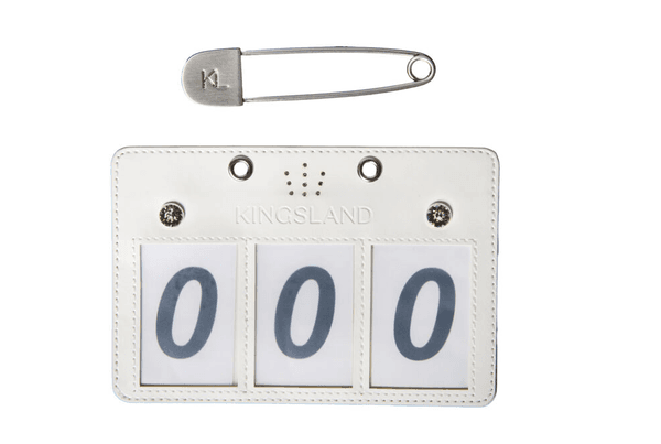 Hovedbilde KLMaddie Show Number Plate W. 3 Numbers 1-Pack 