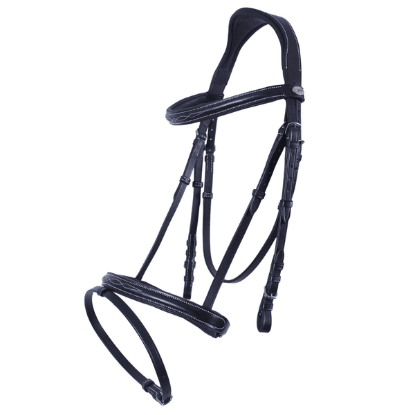 Hovedbilde QHP Bridle luxury stitched 