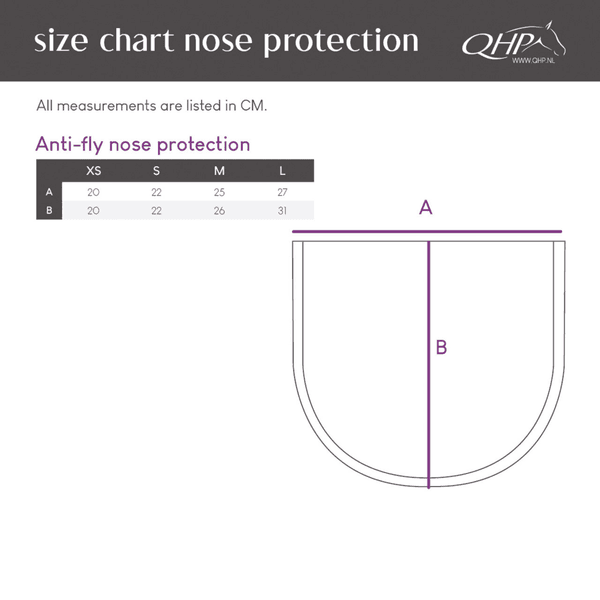 Hovedbilde QHP Fly nose protection