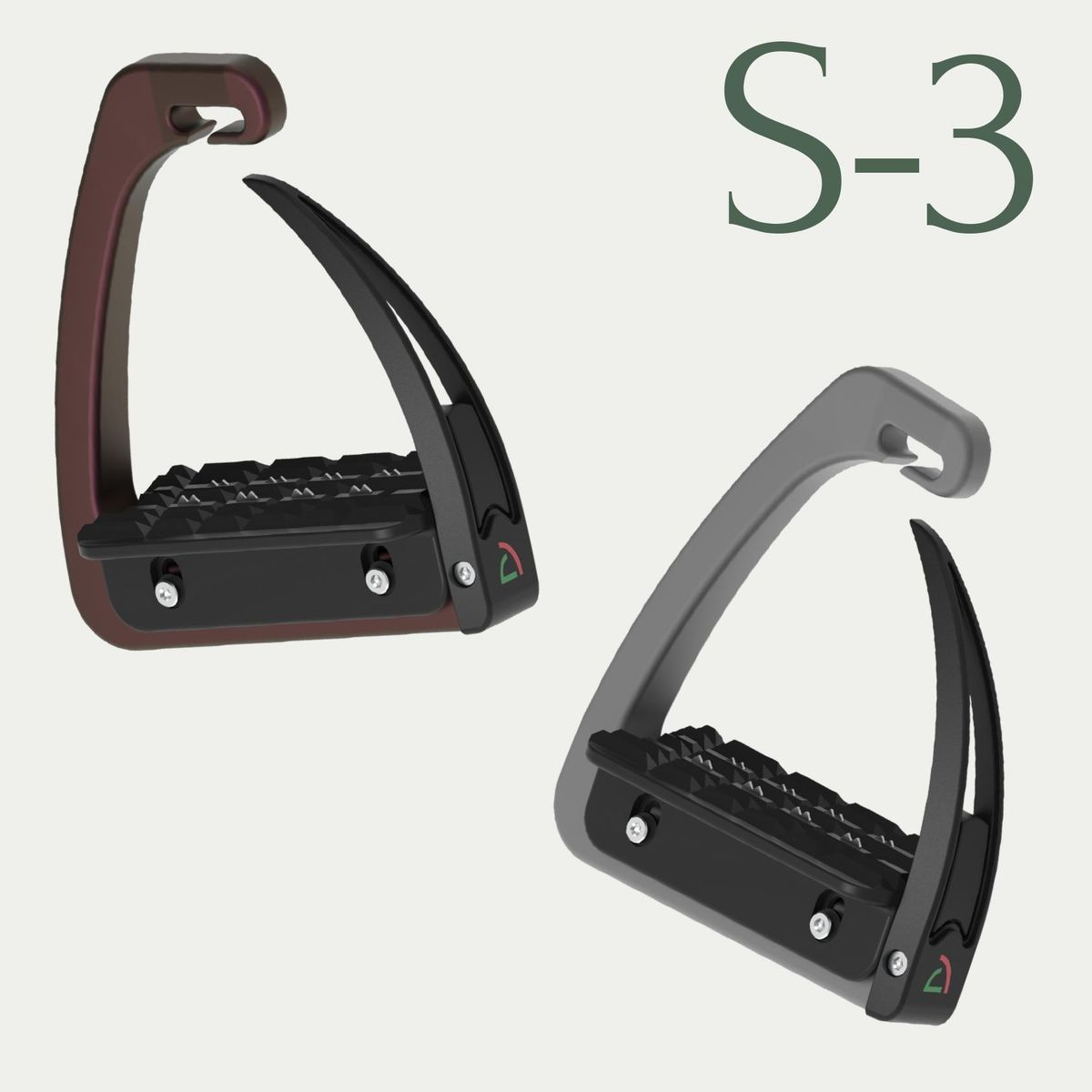 Safe Riding S3 Sikkerhetsstigbøyle - Velvet Deep Black