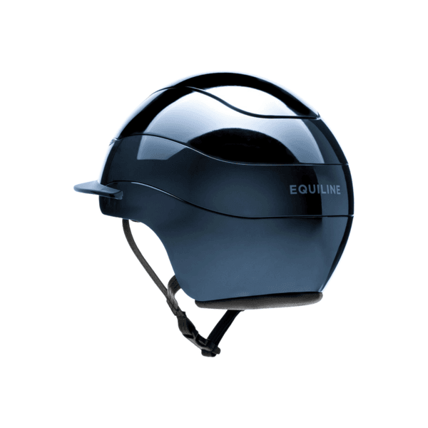 Hovedbilde Equiline XANTO - glossy blue helmet with ...